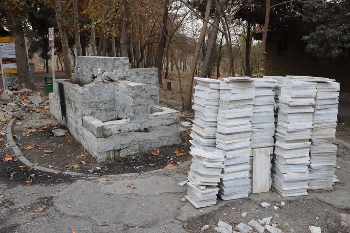 لوله‌کشی آب شرب آبخوری‌های بوستان جنگلی چیتگر برای نخستین بار اجرا شد