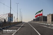 تقاطع حکیم- تعاون تا ۲ هفته آینده به بهره‌برداری می‌رسد