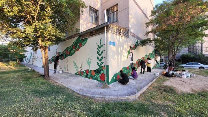 تداوم اجرای برنامه عملیاتی "قرارگاه سیما و منظر شهری" در چهار محور اولویت‌دار منطقه‌ ۸ 