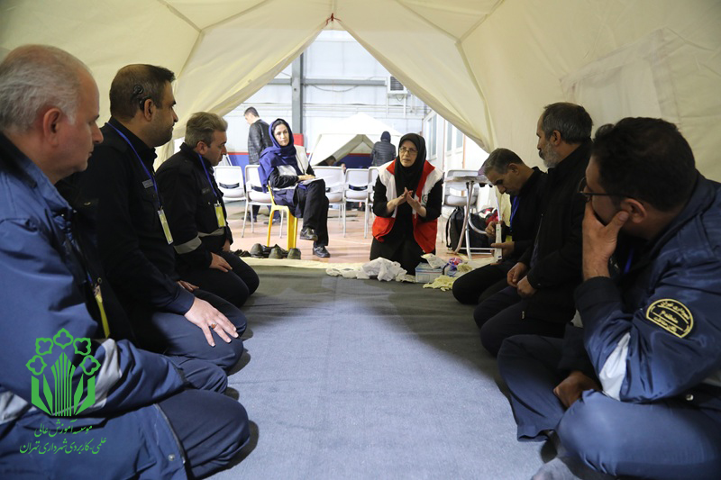 برگزاری «دوره آموزشی نظری و مهارتی آمادگی در حوادث و بحرانها ویژه کارکنان شهرداری تهران» + تصاویر