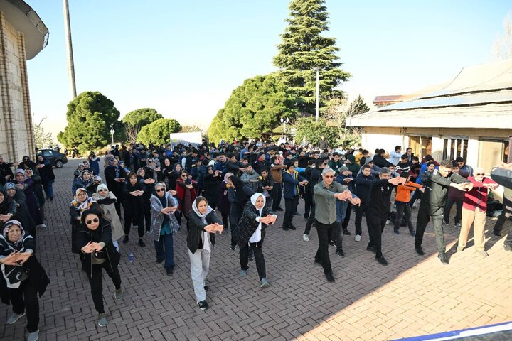 برگزاری یکصدوهفدهمین پویش ورزشی در موزه دارآباد منطقه یک