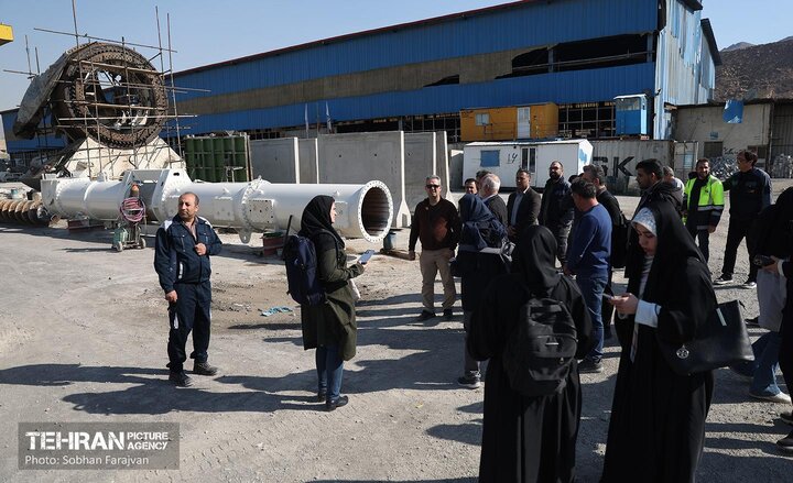 تور بازدید خبرنگاران از کارگاه‌های مترو