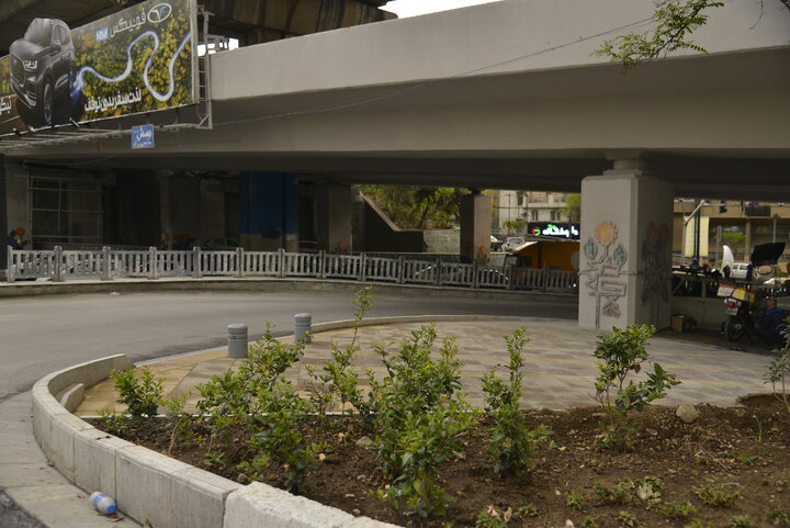 بهسازی ۲ هزار مترمربع از معابر تقاطع صدر و شریعتی و بازآفرینی هویت بصری