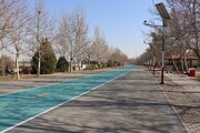 اجرای ۲۰ هزار مترمربع رنگ‌آمیزی مسیر دوچرخه در بوستان ولایت