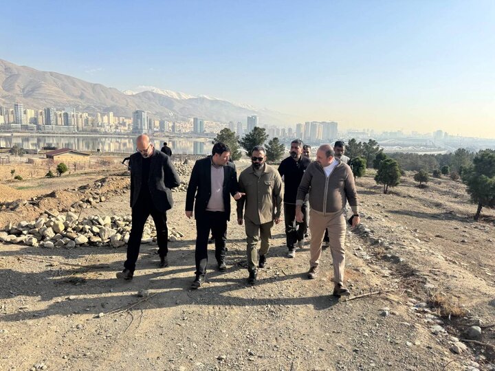 اجرای اقدامات عمرانی و توسعه زیرساخت‌های خدماتی در یکی از بزرگترین پهنه‌های سبز تهران