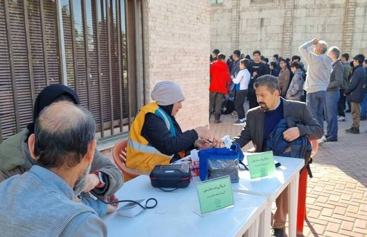 برپایی ایستگاه‌های رایگان سلامت در منطقه یک به مناسبت هفته ملی سلامت مردان