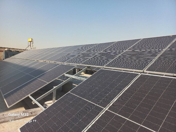 افزایش ظرفیت تولید تنها نیروگاه خورشیدی به ۴۰ کیلووات برق