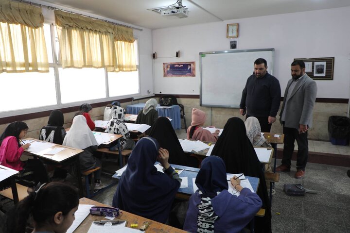 برگزاری آزمون تعیین سطح استعدادهای درخشان و پیش‌آزمون مدارس نمونه به میزبانی شهرداری منطقه ۱۹