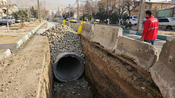 تسریع در تکمیل شبکه اصلی مدیریت آب‌های سطحی غرب تهران