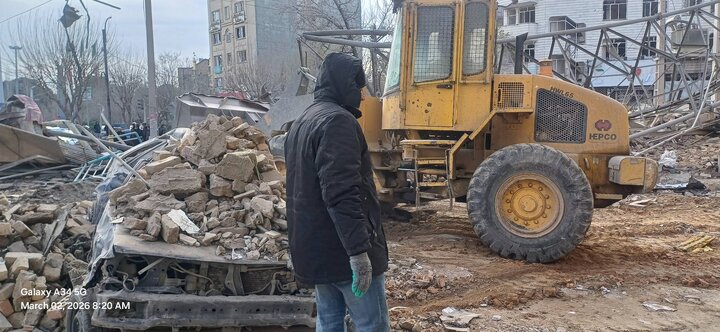 آماده‌باش تجهیزات مدیریت شهری منطقه ۱۸ پایتخت برای امدادرسانی به شهروندان