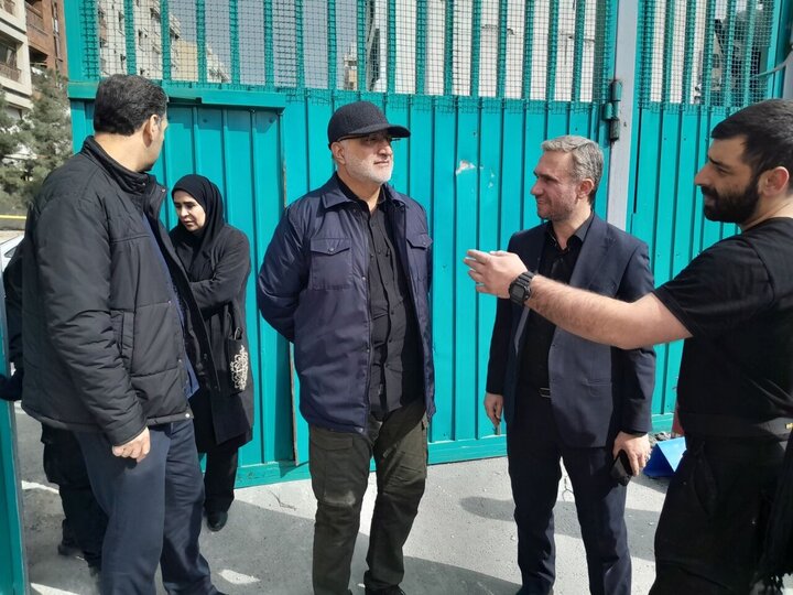 بازدید شهردار تهران از بخش های آسیب دیده منطقه ۵ + تصاویر