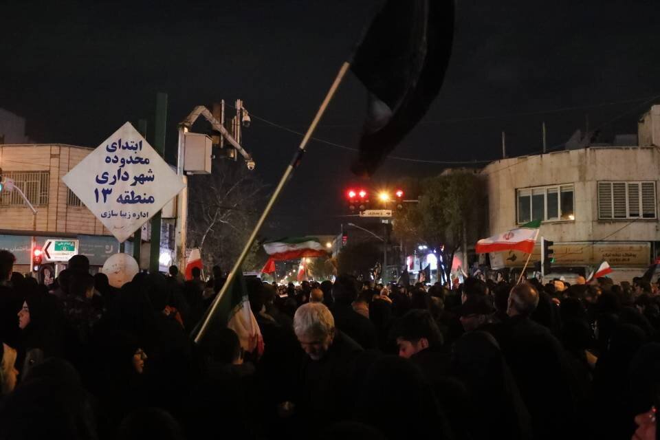 مراسم عزاداری و گرامیداشت یاد رهبر شهید در منطقه ۱۳