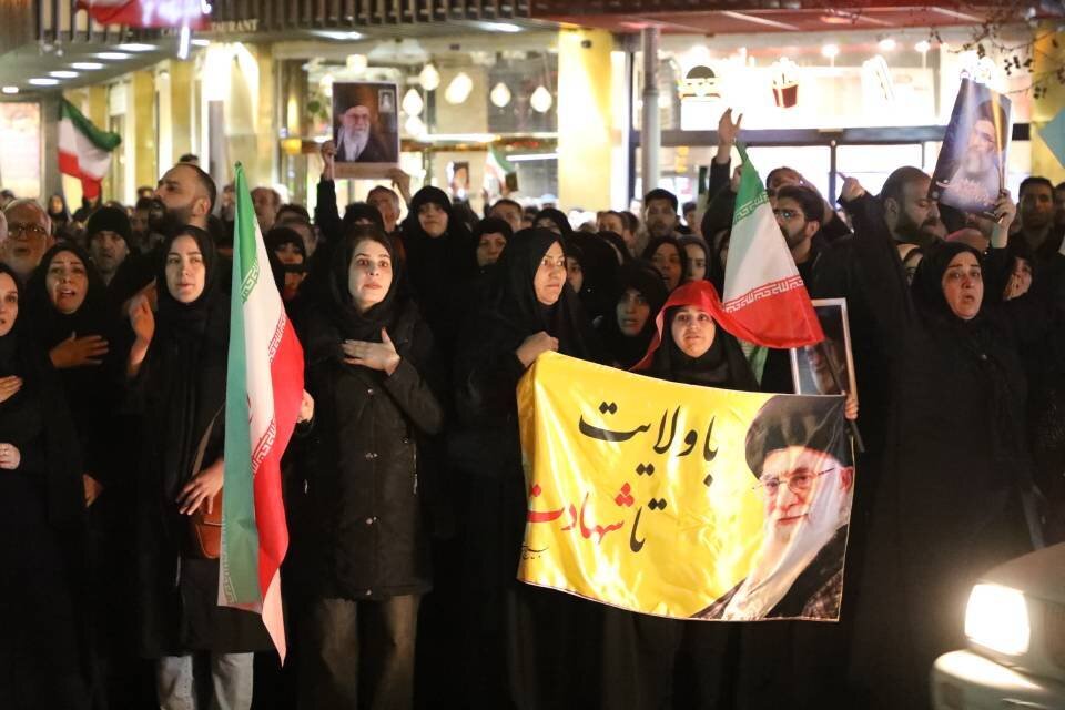 مراسم عزاداری و گرامیداشت یاد رهبر شهید در منطقه ۱۳