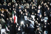 برگزاری اجتماع مردمی و مراسم سوگواری در میدان‌های ابوریحان و مهرورز منطقه ۱۹ تهران