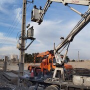 رفع معارض تأسیسات برق در پروژه ایجاد دسترسی بلوار علامه عسگری به گلزار شهدای بهشت زهرا(س)