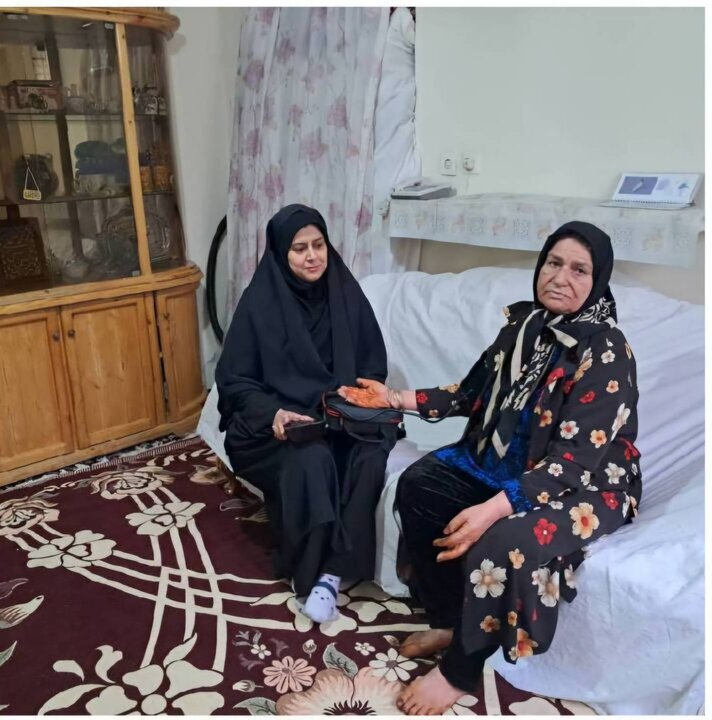 پایش سلامت سالمندان در محلات هفت‌چنار، جی و سلیمانی منطقه ۱۰ تهران