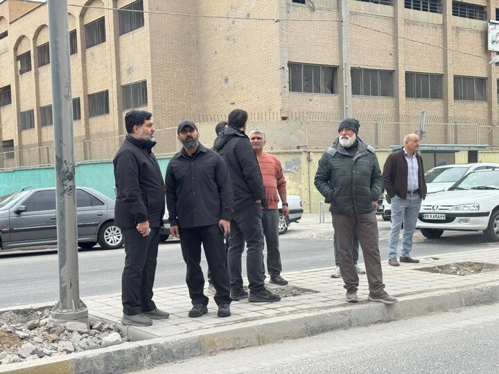 بازدید سخنگوی شورای اسلامی شهر تهران از نقاط آسیب‌دیده شمال‌غرب تهران