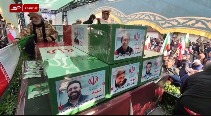 تشییع پیکر دبیر شورای عالی امنیت ملی