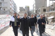 بازدید نادعلی و کاشانی‌پور از مراکز آسیب‌دیده منطقه ۱۶