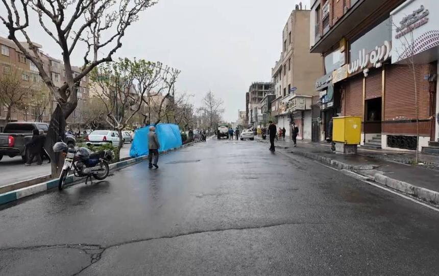 تردد سهل و ایمن شهروندان در خیابان پیروزی منطقه ۱۳