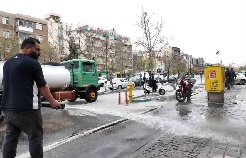 تردد سهل و ایمن شهروندان در خیابان پیروزی منطقه ۱۳