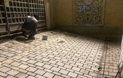 پیشرفت ۹۰ درصدی عملیات سنگفرش معبر تاریخی کوچه امام جمعه در منطقه ۱۲