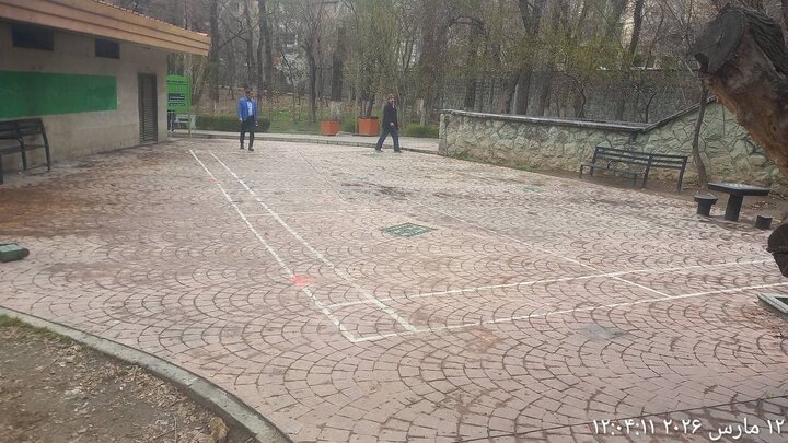 آمادگی ۱۷ بوستان منطقه یک برای استقرار شهروندان در شرایط اضطراری