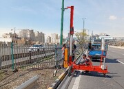 پایش و ایمن‌سازی نقاط پرخطر اتوبان شهید فهمیده