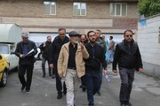 بازدید میدانی فروزنده از مناطق خسارت‌دیده محله هفت‌چنار