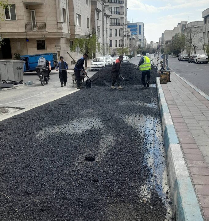 شتاب در فعالیت‌های عمرانی منطقه ۲ در دل بحران و جنگ