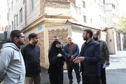 بازدید شمس‌احسان از نقاط آسیب‌دیده و روند رسیدگی به آسیب‌دیدگان جنگ