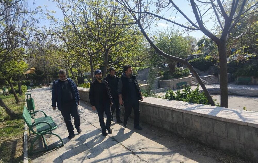 بازدید اخ‌الصنایع از بوستان‌های منطقه در روز طبیعت