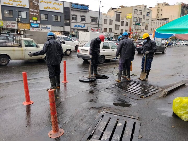 استقرار عوامل خدمات شهری در نقاط حساس منطقه ۱۳ 