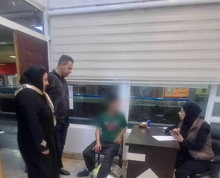 بازگشت به آغوش خانواده با تلاش مددکاران پایانه غرب