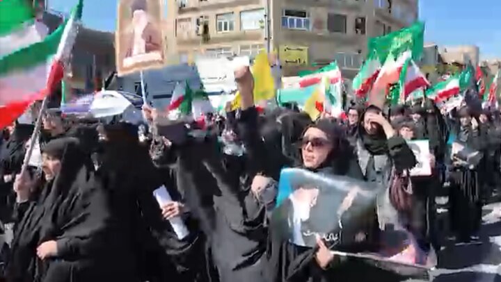مراسم اربعین رهبر شهید