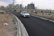 پایان بهسازی ورودی جاده روستای وردیج با اجرای عملیات آسفالت‌ریزی