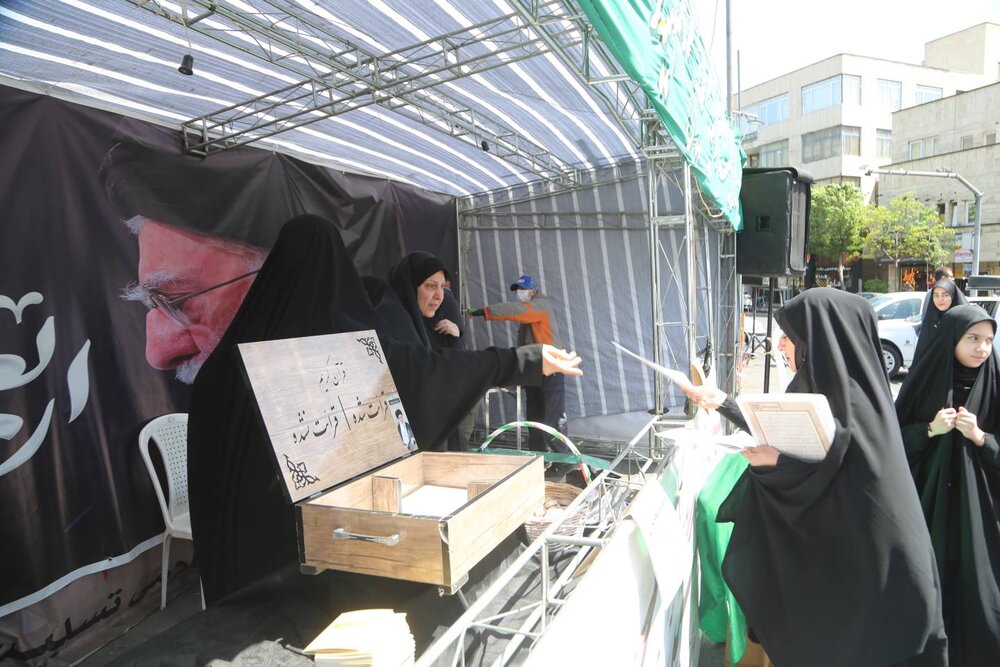 میزبانی میدان جمهوری اسلامی از اجتماع باشکوه «مکتب شهادت» در سالروز شهادت امام جعفر صادق(ع)