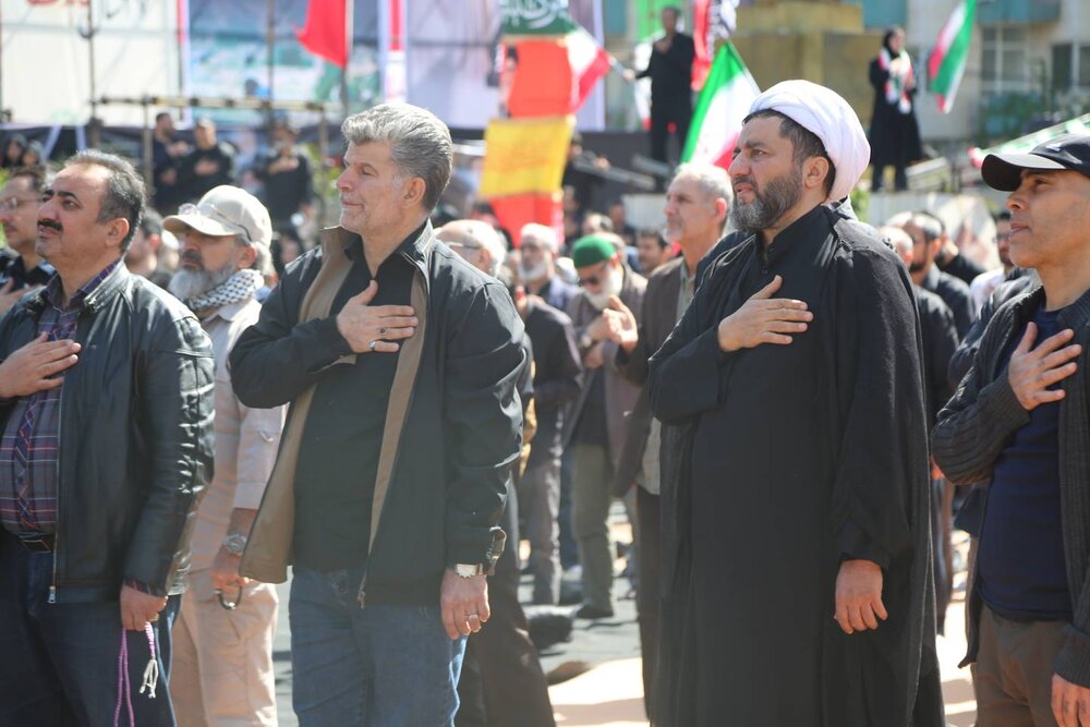 میزبانی میدان جمهوری اسلامی از اجتماع باشکوه «مکتب شهادت» در سالروز شهادت امام جعفر صادق(ع)