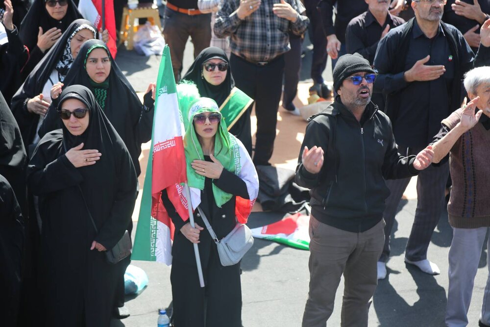 میزبانی میدان جمهوری اسلامی از اجتماع باشکوه «مکتب شهادت» در سالروز شهادت امام جعفر صادق(ع)