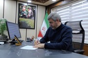 تجلیل مدیرکل سرمایه انسانی از همکاران در ایام جنگ رمضان