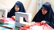 تار و پود مقاومت در دستان بانوان منطقه۲/ میدان صنعت مظهر پیوند ناگسستنی هنر، معنویت و مقاومت