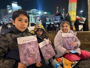 برپایی غرفه‌های کودک و نوجوان در تجمعات مردمی شمیران 