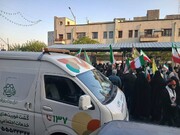 همراهی گشت‌ فوریت‌های اجتماعی با «دختران جان‌فدای ایران» در قلب پایتخت