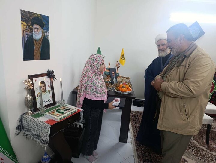 دیدار با خانواده معظم شهدای جنگ رمضان در منطقه ۷