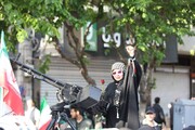 تجلی وفاداری دختران دارالشهدای تهران در اجتماع عظیم پایتخت