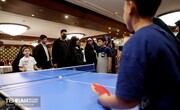بازدید معاون امور زنان ریاست جمهوری از محل اسکان شهروندان آسیب‌دیده در جنگ رمضان