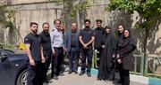 بازدید شهردار ناحیه ۳ منطقه ۶ از ایستگاه ۱۸ آتش‌نشانی