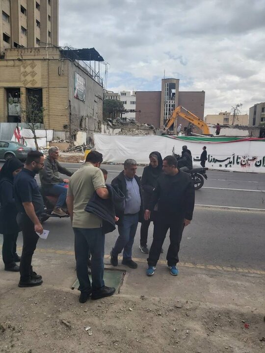 آغاز پایش میدانی در ناحیه یک منطقه ۶؛ از خدمات شهری تا رصد آسیب‌های جنگ رمضان