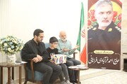 دیدار شهردار منطقه ۱۰ با خانواده‌های معظم شهدای «جنگ رمضان»