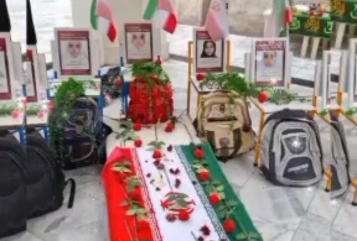 کاشت نهال به یاد دانش‌آموزان شهید میناب در بوستان نورالزهرا(س)